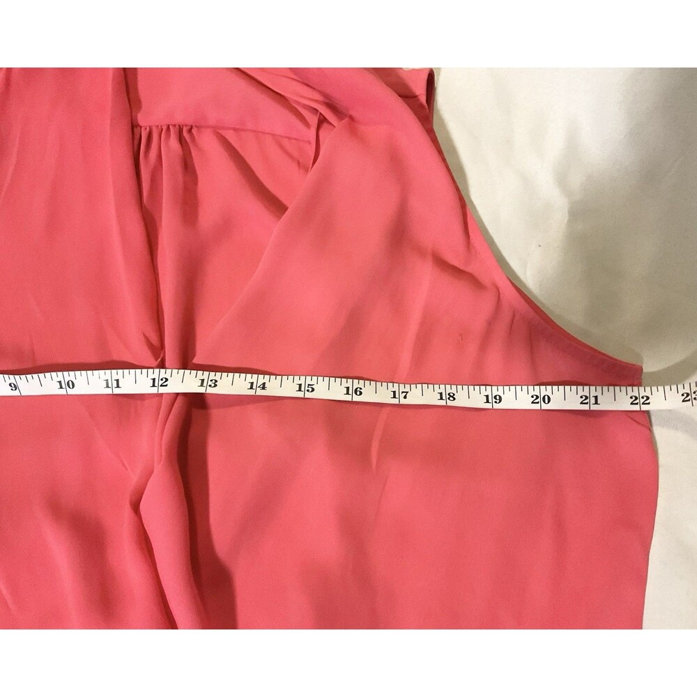 Pleione Women’s Draped Blouse Size L, Pink - Picture 7 of 9